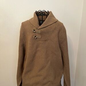 Duluth Trading Co Men's Brown Turtleneck Sweater